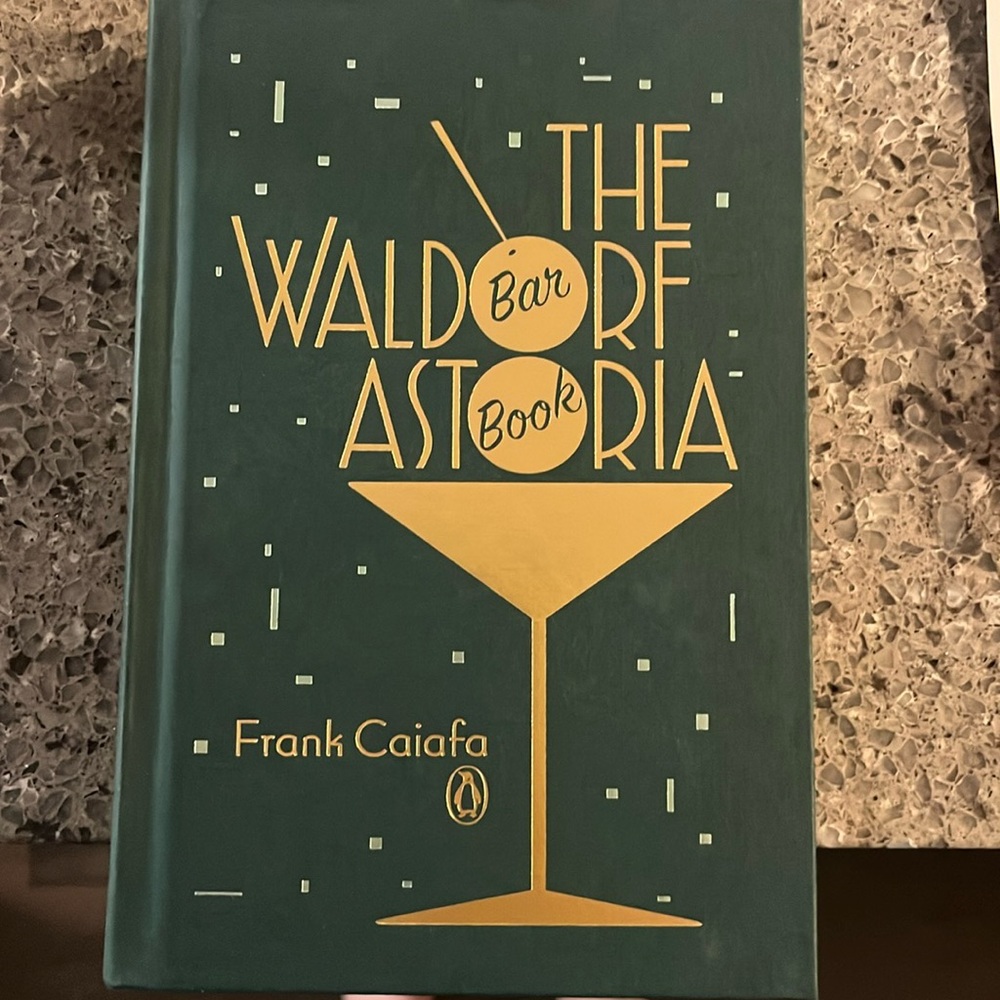Waldorf Astoria Bar Book